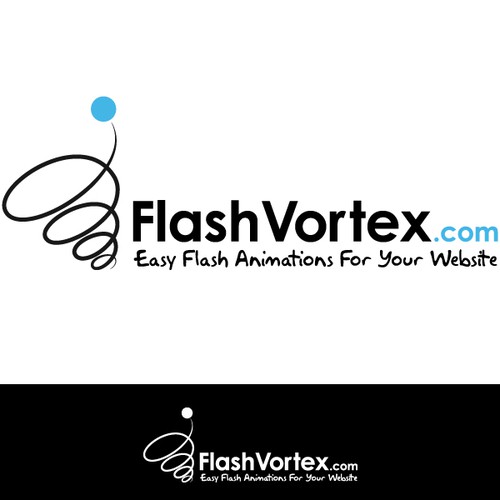 FlashVortex.com logo Design by Petshot