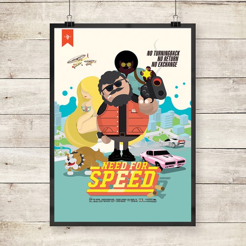 Create your own ‘80s-inspired movie poster! Design réalisé par Jaykeemen