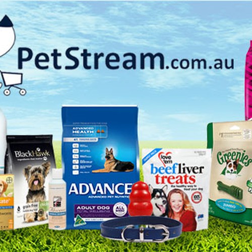 EASY facebook cover photo for an ONLINE PET STORE. Design by Grafikkstudio