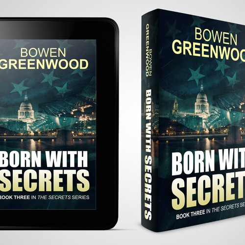 Book cover for a political thriller with Christian themes Design by MartaCH