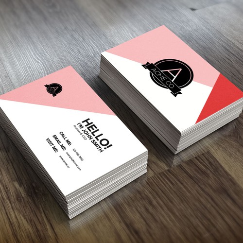 99designs need you to create stunning business card templates - Awarding at least 6 winners! Ontwerp door HAHTO creative