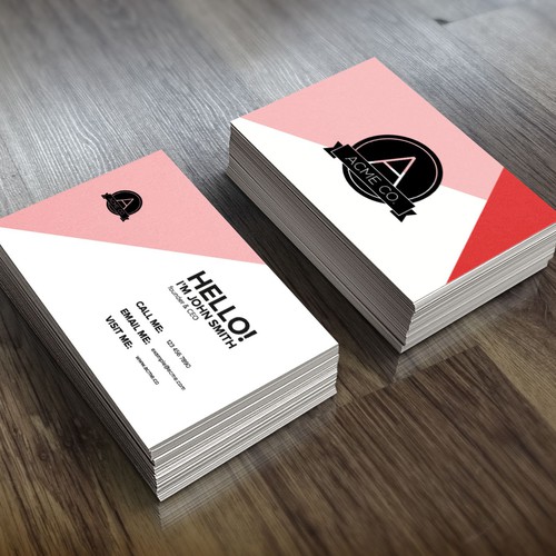 99designs need you to create stunning business card templates - Awarding at least 6 winners! Réalisé par HAHTO creative