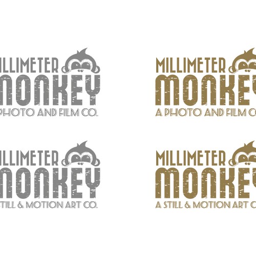 Help Millimeter Monkey with a new logo Design por ontrial