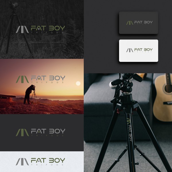 Logo concept for Fat Boy Tripods
