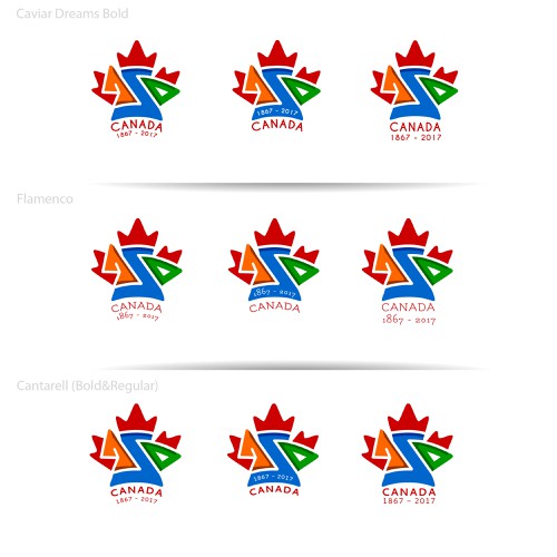 Community contest: Design Canada’s 150th birthday logo! Design by designing.infinity