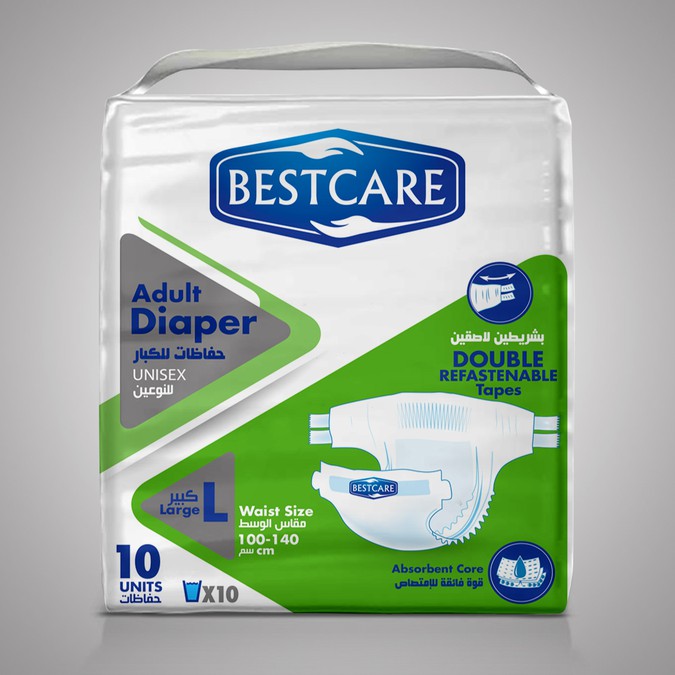 Premium Adult Diapers to Care for Elderly | Product packaging contest