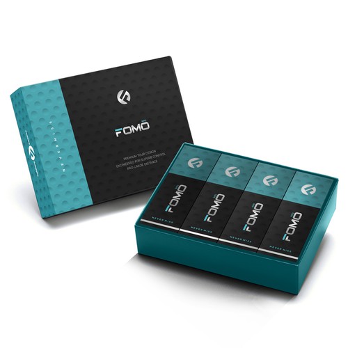 Design Design Golf Ball Packaging- Outer Box and Inner Sleeve Box por Paresh Jadhav