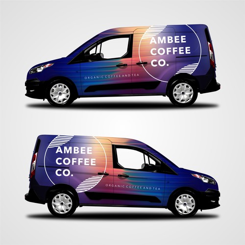 Design an Amazing truck wrap for an Emerging Organic Coffee Company Design by lrasyid88