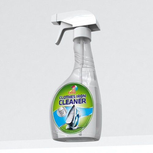 Design a capturing & informative label for a quirky cleaning product. Design by Coshe®