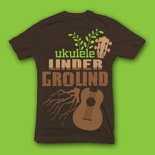 T-Shirt Design for the New Generation of Ukulele Players Ontwerp door justshandi