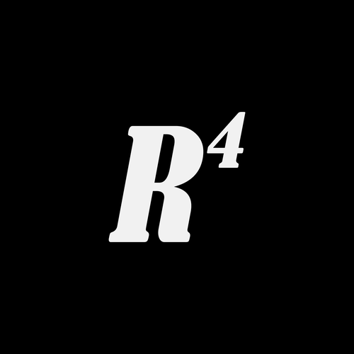 R4 Logo Diseño de Mr. Hamdmade