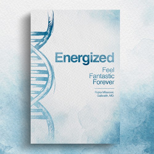Design a New York Times Bestseller E-book and book cover for my book: Energized Design by Wizdizz