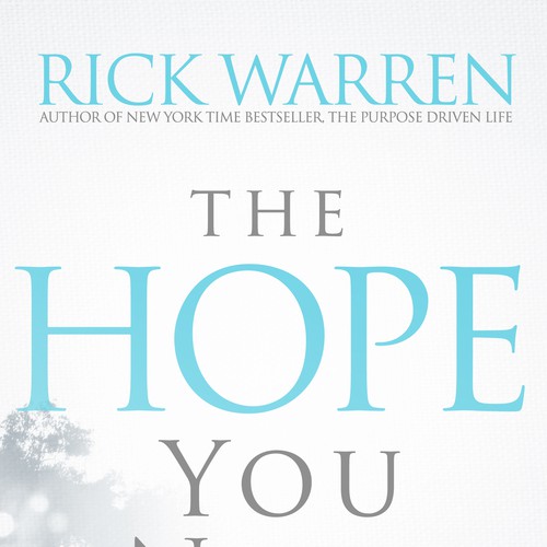 Design Rick Warren's New Book Cover Diseño de dmaust