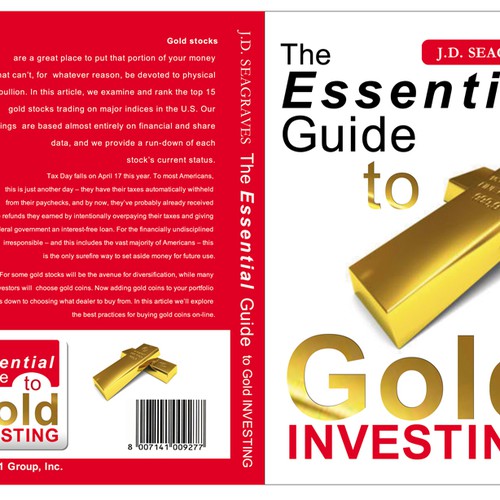 The Essential Guide to Gold Investing Book Cover Design por intimex247