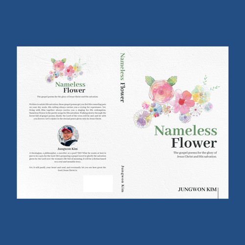 Nameless Flower Book Cover Design Design by Distinguish♐︎