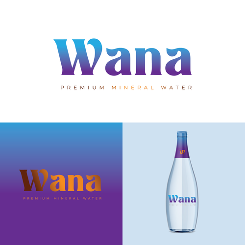 WANA LUXURY MINERAL WATER Design by Hexa6ram