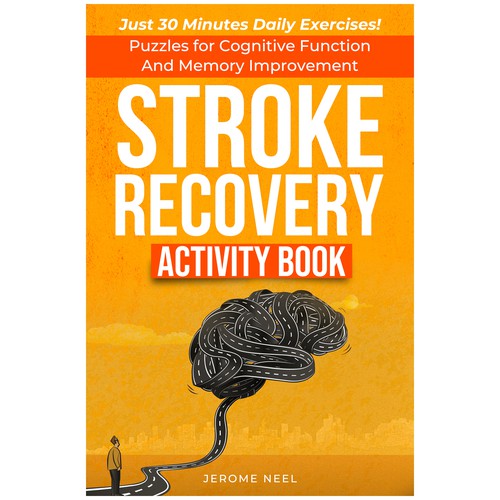 Stroke recovery activity book: Puzzles for cognitive function and memory improvement Réalisé par Imttoo