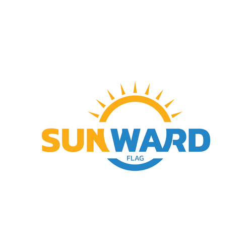 Modern new logo wanted for custom flag company. Design by flynexus