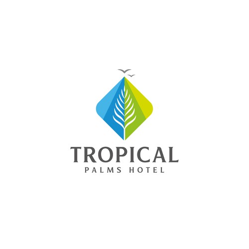 Design Tropical Palms Hotel di Netra_Air