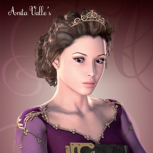 Design a cover for a Young-Adult novella featuring a Princess. Diseño de RobS Design