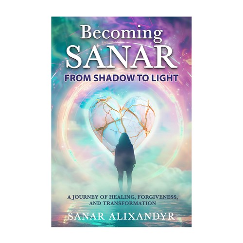 Book Cover Design (Becoming Sanar) Design by GloriaSánchezArtist