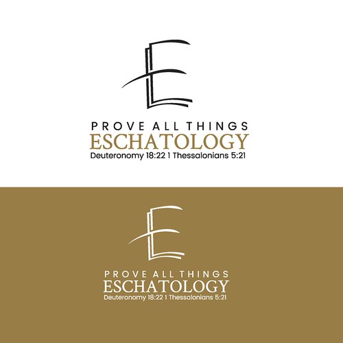 Prove All Things Eschatology Design von Arbolblue83