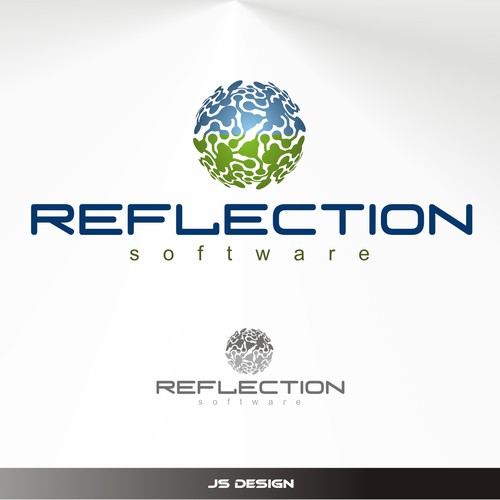 Reflection Software Logo Contest Design by JS design