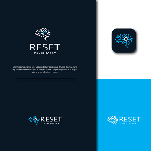 Psychiatry Practice Logo Design - Reset-ontwerp door thk.khokon