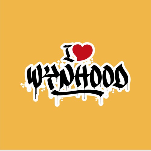 Graffiti-theme design for a new clothing brand in the Wynwood Neighborhood of Miami, Florida. Design by viqisetiadi11