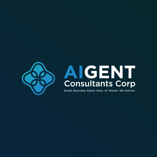 AI Agent Company: Appealing to small to medium sized businesses. Design by Saber Design