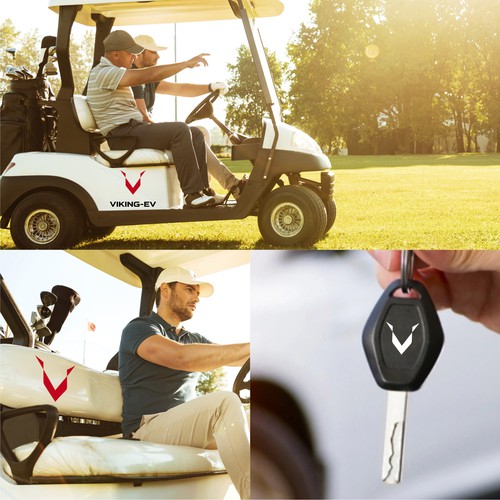 Fresh, modern design needed for a new and highly visible golf cart brand! Réalisé par sunshine_design