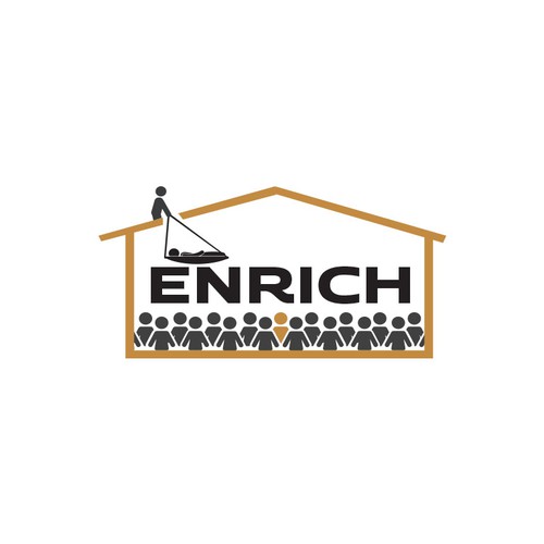 Enrich Rebrand-ontwerp door Panjie