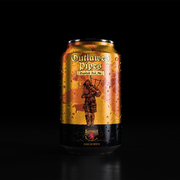 Beer Can Label Design