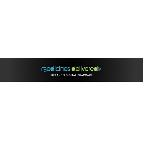 logo for online pharmacy medicinesdelivered.ie Design by RC22