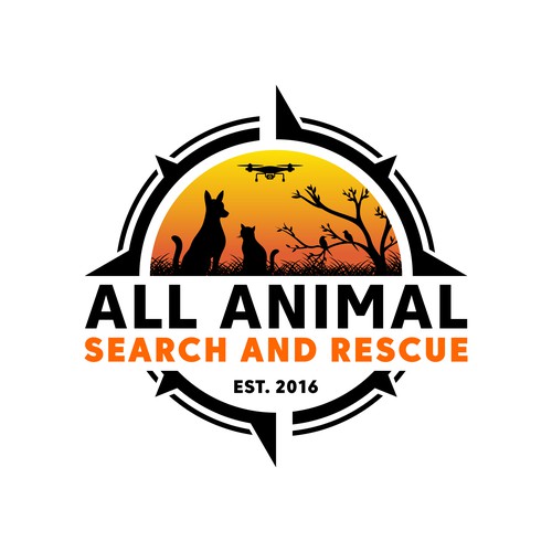 Brand refresh for an animal search and rescue group Design by EdRisk 99