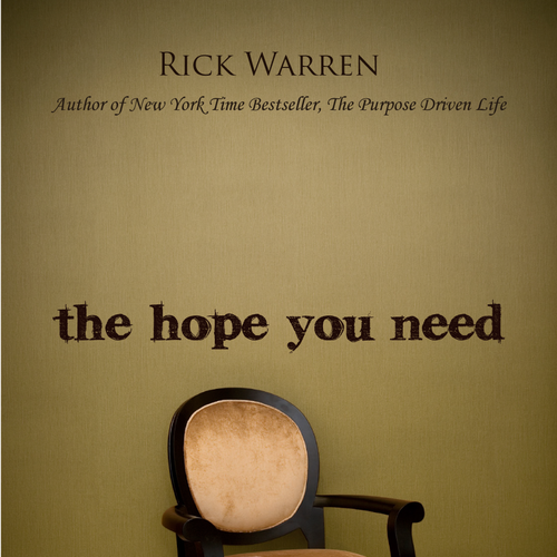 Design Rick Warren's New Book Cover Diseño de wiki