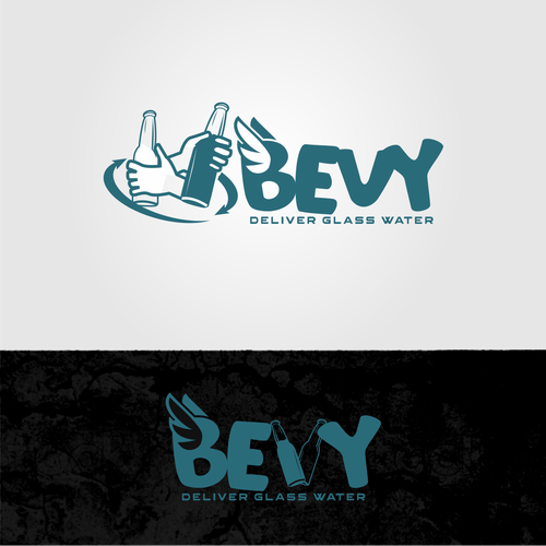 Logo only. Fun and light Design by Leydha