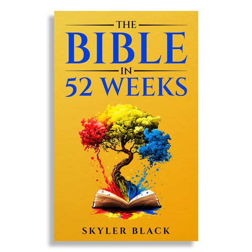 Painterly Book Cover for Yearlong Women's Bible Study Design by Cinque❞