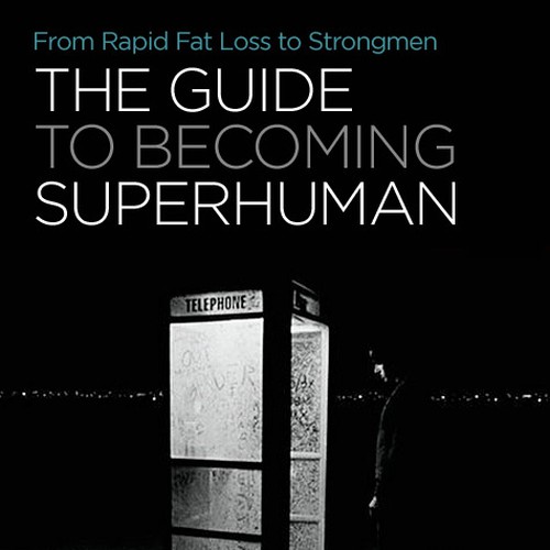 "Becoming Superhuman" Book Cover Design von leesteffen