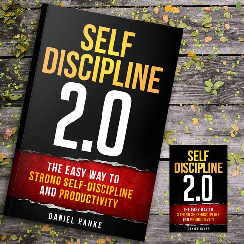 Book cover for a book about SELF-DISCIPLINE Design by Yesna99