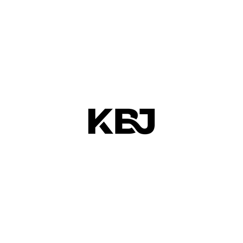 Bold 'KBJ' Logo for Real Estate Agent Design by Aufa™