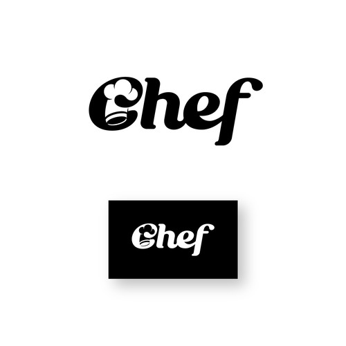 "CHEF": Food & Cooking Social Media Logo Design by honeyjar