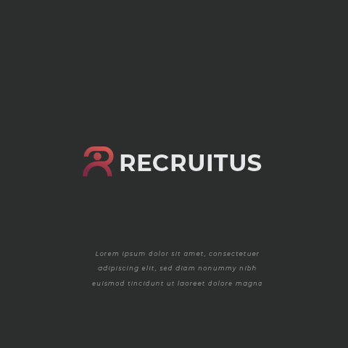 Logo for innovative recruitment company Design by FxFactor™