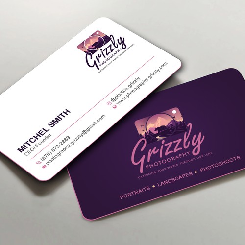 Unique business card design for Photography Business Design by Create_Point