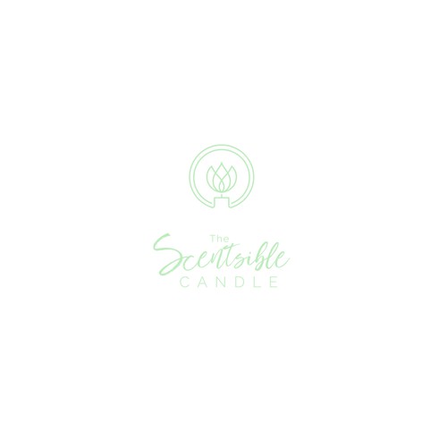 Design a beautiful logo for The Scentsible Candle (Guaranteed Winner) Design by Mari S.