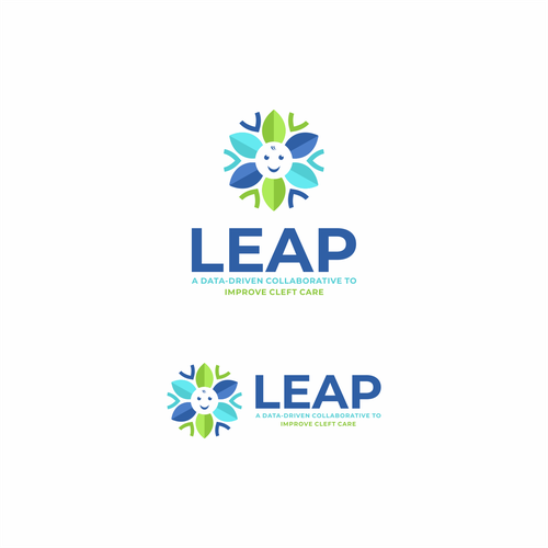 Inspiring logo for a new collaboratory to improve healthcare for young children Design by colorworks™