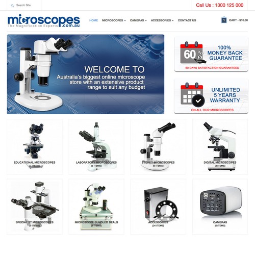 Microscopes.com.au -------------------------------------------- Banner Redesign Design by MargretSofia