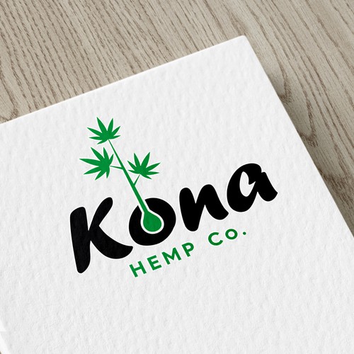 Kona hemp company logo contest Design by i - Graphics