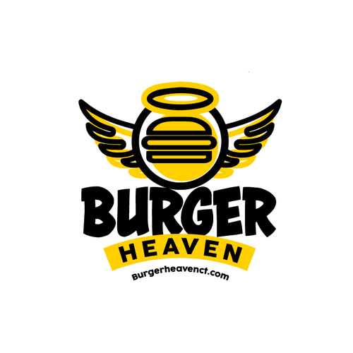 Burger Heaven high quality food logo for main building signage Réalisé par -NLDesign-