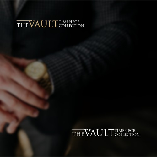 The Vault | Timepiece Collection Logo Contest Design by Designer Mehfuz